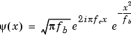 wavelet formula